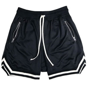 Short de gymnastique 2 en 1 à compression personnalisée Vêtements de fitness et d'entraînement pour hommes Short de sport pour la course à pied - Product Image 1
