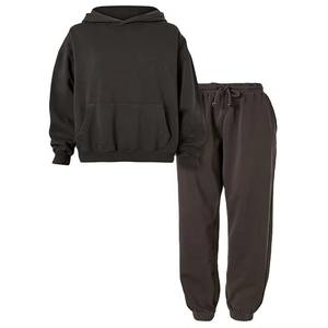 ชุดวอร์มแบบมีฮู้ดทรงโอเวอร์ไซส์ ดีไซน์ 2 in 1 สำหรับผู้หญิงไซส์พลัส เนื้อผ้าเบา ระบายอากาศได้ดี แห้งเร็ว พร้อมบริการสกรีนโลโก้ตามสั่ง - Product Image 6