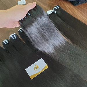 ผมแท้รัสเซียคุณภาพสูง อายุ 1-3 ปี ไม่ผ่านการแปรรูป ย้อมสี ฟอกสี  แบบเย็บสองชั้นด้วยเครื่องจักร  สีสั่งทำพิเศษ - Product Image 1