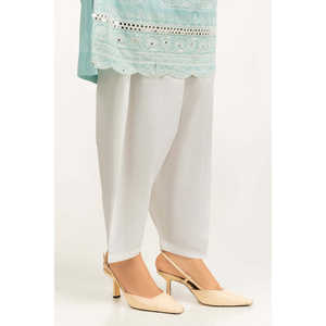 Pantalon Harem Décontracté en Chiffon Teint Cambric Respirant Taille Haute IPT-55335 - Product Image 2