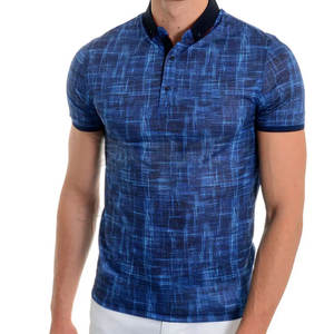 Polo à manches courtes par Sublimation, Logo personnalisé, pas cher - Product Image 1