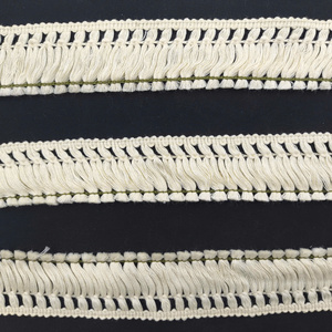 Vintage Eco-Friendly Woven <b>Lace</b> Dog 3.3cm Width Cotton Fringe Trim for Home Decor - Product Image 4