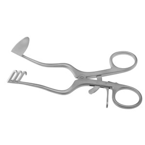 Retractor Mastoides Perkins con Certificación CE, Hoja de 130 mm, 3 Puntas Ciegas Izquierdas, 3 Puntas Retráctiles Derechas, Juego de Instrumentos de Acero Inoxidable - Product Image 3