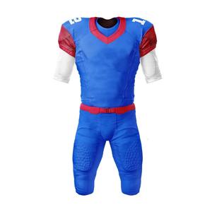 Uniformes de Fútbol Americano Personalizados de Buena Calidad, Conjuntos de Manga Corta con Protección UV, Unisex para Adultos, Hechos de Poliéster - Product Image 1