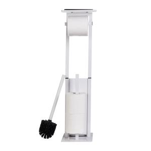 Porte-papier toilette en métal durable de luxe tendance, la construction offre une fiabilité à long terme, investissement intelligent pour toute salle de bain - Product Image 4