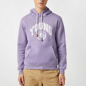 Sweats à capuche unisexes avec logo personnalisé sérigraphiés en coton polaire respirant à séchage rapide pour hommes Fabricants de vêtements d'hiver - Product Image 1