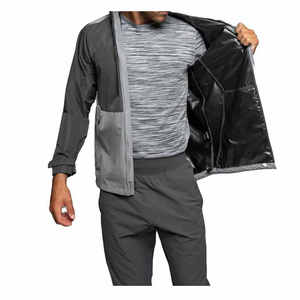 Derniers modèles Veste coupe-vent pour homme logo personnalisé/couleur Veste coupe-vent confortable de haute qualité pour homme anti-rides - Product Image 3
