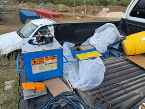 Prensa de freno, máquina dobladora de varillas semiautomática, dobladora de barras, máquina dobladora de barras de refuerzo, tipo Manual, motor de acero eléctrico - Product Image 3