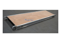 Plateforme en aluminium pour système Ringlock Cuplock Kiwkstage avec crochet de serrage, plancher de passage, plancher de chantier en contreplaqué
