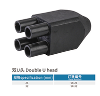 Tubería de Agua Redonda de HDPE CKJA de 32 mm, No Tóxica, Anticorrosiva, Colector de Distribución Geotérmica para Sistemas de Bombas de Calor de Fuente Terrestre