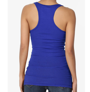 Camisetas sin mangas con cuello Halter de talla grande para mujer, camisola de algodón de verano para mujer, Yoga transpirable para ropa, gimnasio y trotar, diseño estampado - Product Image 5