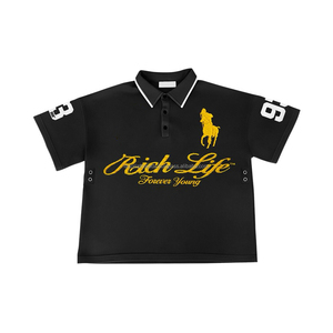 เสื้อยืดวินเทจสไตล์ฮิปฮอปพิมพ์ลายสกรีนผ้าฝ้าย 100% ล้างสีแบบแอซิดวอชสำหรับฤดูร้อน พร้อมกางเกงขาสั้นสำหรับผู้หญิง - Product Image 5