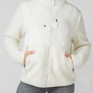 Veste polaire Sherpa à glissière complète de haute qualité-Vêtements d'extérieur ultra doux et chauds-Parfait pour les activités d'hiver et de plein air - Product Image 1
