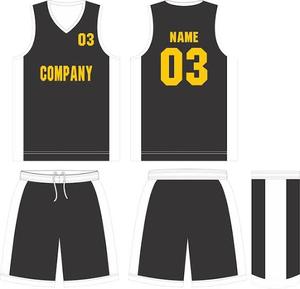 Nouveauté : Ensemble de maillots de basketball personnalisés unisexe – Qualité supérieure, respirant, grandes tailles, avec logo personnalisé – 100 % coton - Product Image 2