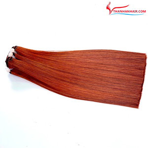 Vente chaude Super Double Dessiné Os Trame Droite Cheveux Top Qualité 100% Extensions De Cheveux Crus Vietnamiens - Product Image 2