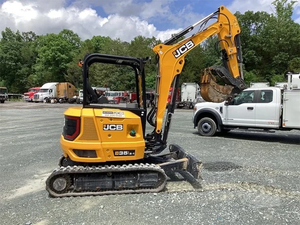 Miniexcavadora de cadenas JCB 35Z-1 2022 con motor y bomba de alta eficiencia operativa, 2 años de garantía, en venta en Bélgica - Product Image 4