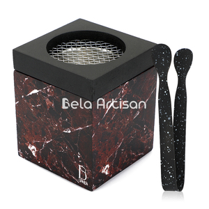 Ensemble cadeau de brûleur Bukhoor transparent acrylique à la mode-ensemble Mubkhar, nouveaux produits 2025 par Bela Artisan - Product Image 2