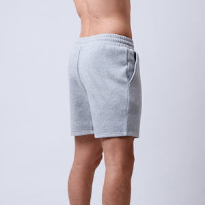 Nouveauté Shorts de survêtement en molleton épais uni pour hommes et vêtements d'entraînement respirants Shorts à séchage rapide - Product Image 3