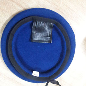 Boina de lana Unisex de alta calidad, estilo personalizado para exteriores, sombreros para adultos al por mayor para uso Formal para el gobierno de Malasia - Product Image 1