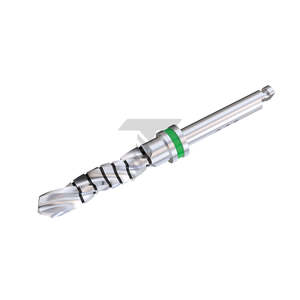 เจาะตรงภายนอก03.5มม. ทำจากสแตนเลสความยาว16.0มม. รหัสสีเขียว - Product Image 3