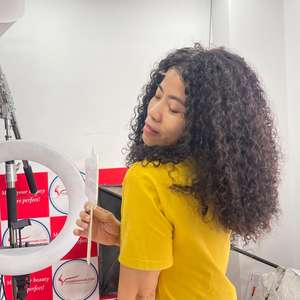 Grande vente Extension de cheveux vietnamiens fermeture Pixie perruque bouclée En Stock Prix de gros Personnaliser Taille Prêt à expédier Genius Trame - Product Image 6