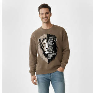 Sudadera moderna diseñada con tela cálida de primera calidad, corte holgado, ideal para moda urbana informal y uso diario. - Product Image 3