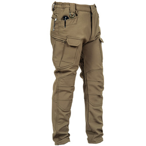 Pantalones de senderismo informales para hombre personalizados de secado rápido UPF 50 ligero Power Stretch viaje Golf Cargo Safari bolsillos con cremallera al aire libre - Product Image 5