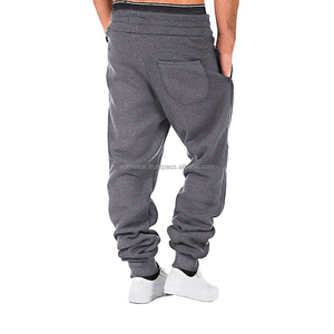 High Quality Customized Men's Fleece Track Pants Elasticated Casual Joggers Trousers High Quality Mens Jogging Bottoms - Product Image 3