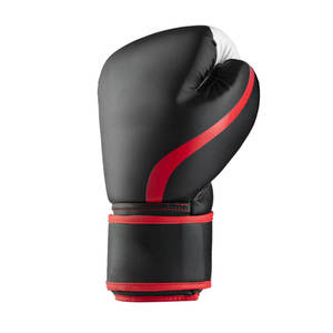 Fourniture directe d'usine gants de boxe adulte haute densité en cuir Pro Trainer pour MMA Fighter gants de karaté réglables - Product Image 5