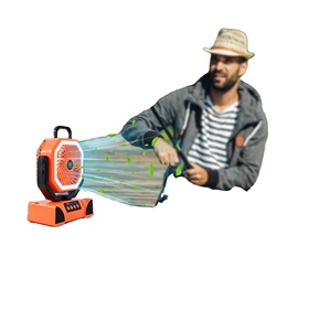 3 in 1 Cooling Mist Humidifier Led <b>Light</b> Rechargeable Oscillating Portable Outdoor Fan for Camping Hiking - Product Image 1