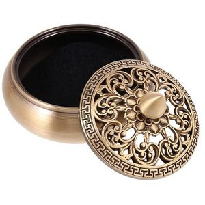 กระถางธูปทองเหลืองและหินอ่อนที่สง่างามสำหรับการทำสมาธิและน้ำมันหอมระเหยที่หรูหราผู้ถือกลิ่นหอมสำหรับการพักผ่อนที่บ้าน - Product Image 5