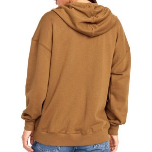 Sudadera con capucha ligera con cremallera para mujer con manga larga recortada transpirable de talla grande sudaderas con capucha para mujer de Pakistán - Product Image 4