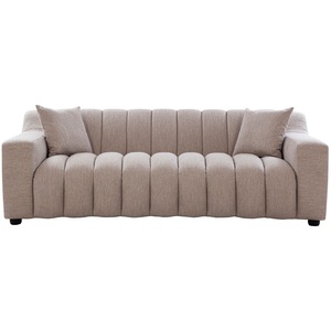 Canapé 3 places Bergamo moderne de qualité export pour salon, canapé rembourré en tissu de luxe disponible à un prix abordable - Product Image 1