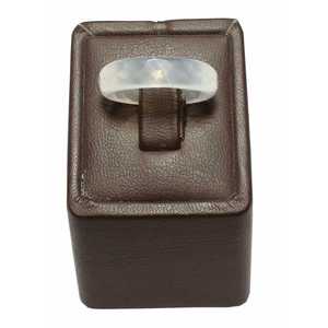 White Agate Natural Stone <b>Ring</b> Loose Nature <b>Crystal</b> Product - Product Image 3