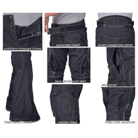 Jean de moto pour homme, nouveau style, en Cordura extensible, imperméable, cargo, avec protections de course, OEM D-Ride Moto, couleurs personnalisables, haute qualité
