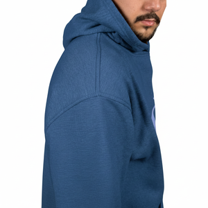 Sweat à capuche personnalisé pour homme en molleton épais 100% coton, fermeture éclair unie, pull-over avec motif imprimé d'hiver, sweat-shirts basiques - Product Image 6