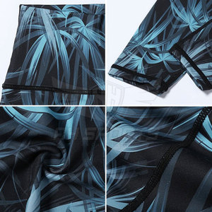 Nouveau ensemble de yoga imprimé sublimé pour femmes vente en gros de leggings de gymnastique ensemble de soutien-gorge ensemble de yoga d'entraînement pour dames - Product Image 6
