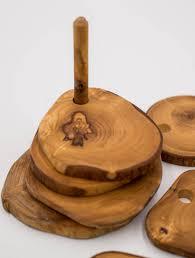 <b>Set</b> <b>of</b> 4/5/<b>6</b> Wholesales Personalized Wood Drinking <b>Mats</b> Smooth Cup <b>Mat</b> <b>Coasters</b> Bulk Custom Round Bamboo <b>Coasters</b> <b>Set</b> Holder - Product Image 6