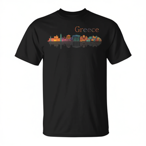 T-shirt de voyage en Grèce, Athènes, Santorin, Crète, ensemble cadeau pour vacances grecques - Product Image 2
