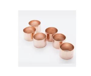 Wholesale Copper Rose Gold Napkin <b>Rings</b> Luxury Handmade Metal (Brass) Classic Design for Wedding Table or Party Model New - Product Image 1