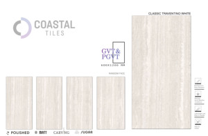 Thanh lịch hiện đại traventine nhìn nội thất gạch lát sàn 600x1200x9mm bền cổ điển traventino Choco nội thất gạch - Product Image 6