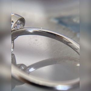 Anillo de Oro de 10K, 14K, 18K, Platino, Plata, con Diamantes Pavé, Forma de Lazo, Joyería Fina, Fabricante de Plata de Ley - Product Image 4