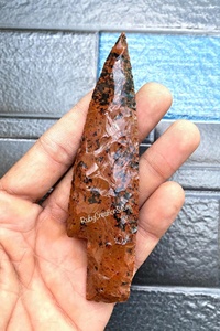 คอลเลกชันมีดทำมือจากหินมะฮอกกานีออบซิเดียน - ใบมีดหินคริสตัลสำหรับนักสะสม พิธีกรรม และตกแต่งด้วยอัญมณี ราคาสุดคุ้ม - Product Image 3