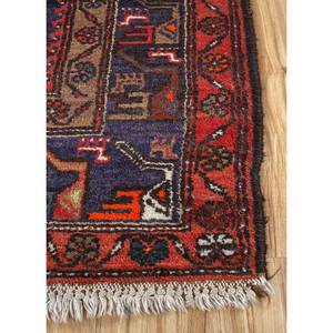 Kiaan Hand Knotted <b>Wool</b> Rugs <b>Red</b> & Orange Geometric Abstract Pattern 9x12 Rectangle Living Room Carpet for Home Hallway-Pae-4816 - Product Image 4