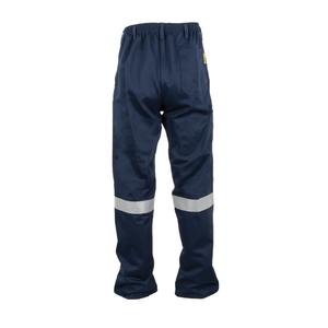 Pantalones de trabajo de seguridad reflectantes de algodón 100% de alta calidad, ropa de trabajo de carga protectora Formal, cintura recta para trabajadores de la construcción - Product Image 2