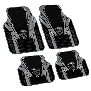 เสื่อปูพื้นรถพีวีซีกันลื่นแบบสากลพิมพ์โลโก้สี - Product Image 3