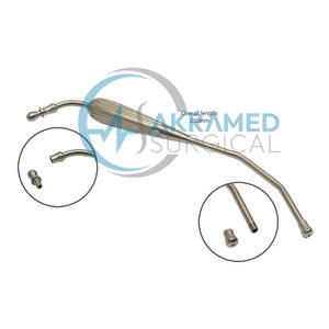 Instrumentos ENT de tubo de succión manual de acero inoxidable de alta calidad para venta en línea - Product Image 1