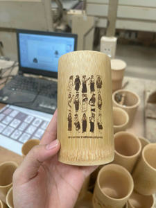 VENTE CHAUDE Tasse en bambou pour la consommation de smoothie, l'utilisation de cafés, l'approvisionnement de magasins de boissons et le produit d'exportation durable au Vietnam - Product Image 4