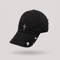 Gorra de Béisbol Vintage de Lujo, Personalizada con Logotipo Bordado en 3D, Cierre Metálico Ajustable