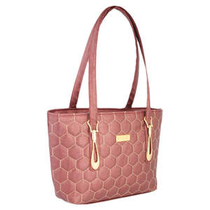 กระเป๋าถือสตรี- สีน้ำตาลแดง - Product Image 1
